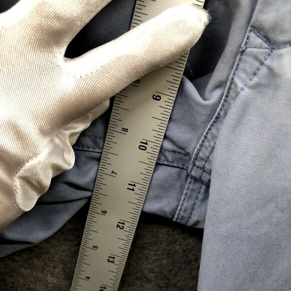 Bonobos Washed Chino Pants Mens 34x32 (34x29.5) Dusty Blue Slim Straight - Picture 7 of 10